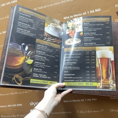 menu nhà hàng