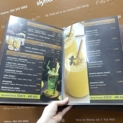 menu nhà hàng