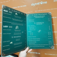 menu spa