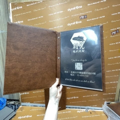 Menu tiệm spa