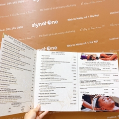menu gập
