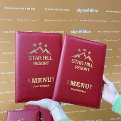 Menu nhà hàng