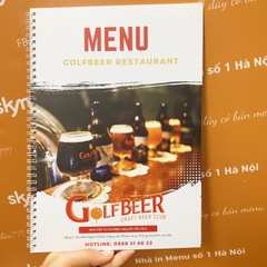menu quán nhậu