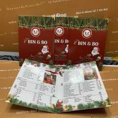 menu gập