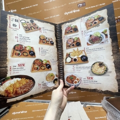Menu nhà hàng