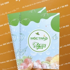 menu trà sữa