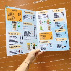 menu gập