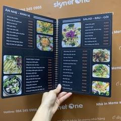Menu quán nướng
