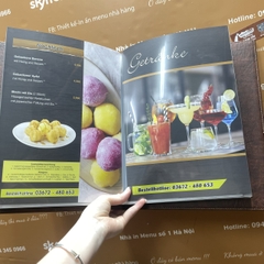 menu nhà hàng