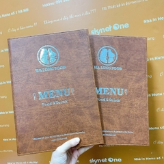 Menu nhà hàng Âu
