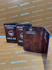 Menu quán ốc