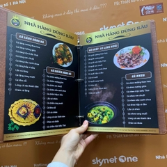Menu nhà hàng