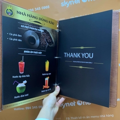 Menu nhà hàng
