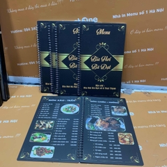 Menu quán nhậu