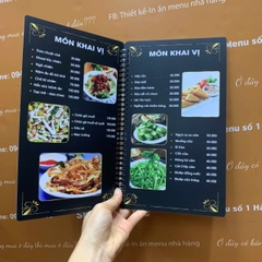 Menu quán nhậu