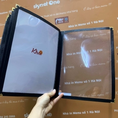 Menu nhà hàng