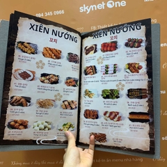 Menu bìa da
