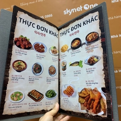 Menu bìa da
