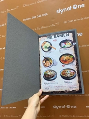 Menu bìa da
