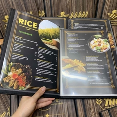 menu gỗ