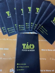 Menu quán ăn