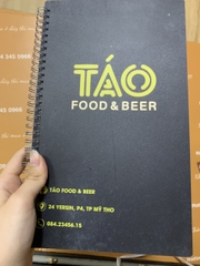 Menu quán ăn