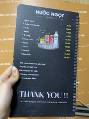 Menu quán ăn