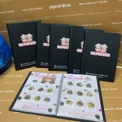 Menu nhà hàng