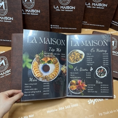 Menu bìa da