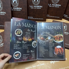 Menu bìa da