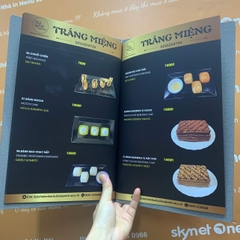Menu  nhà hàng