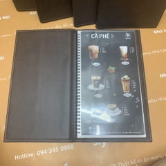 Menu nhà hàng