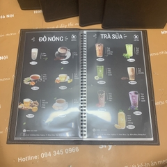 Menu nhà hàng