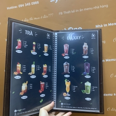 Menu nhà hàng