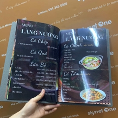 menu nhà hàng
