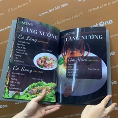 menu nhà hàng