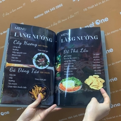 menu nhà hàng