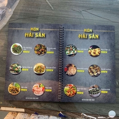 Menu nhà hàng