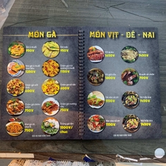 Menu nhà hàng