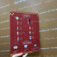 Menu nhà hàng