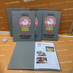 Menu nhà hàng