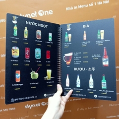 Menu quán ăn