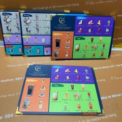 Menu quán nước