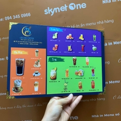Menu quán nước