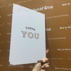 Menu tiệm nails
