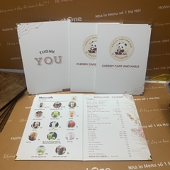 Menu tiệm nails