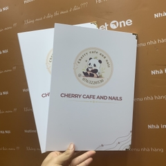 Menu tiệm nails