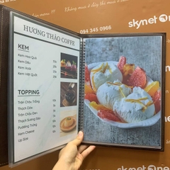 Menu quán nước