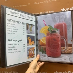 Menu quán nước