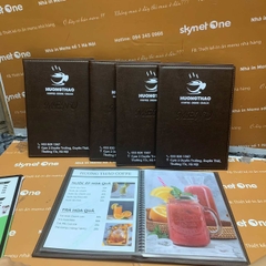 Menu quán nước